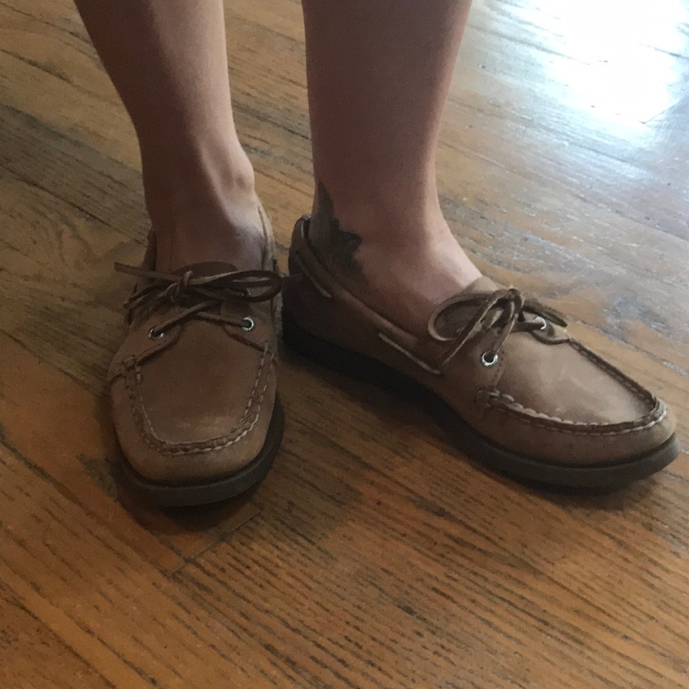Leather Sperry Topsider. Size 6 1/2